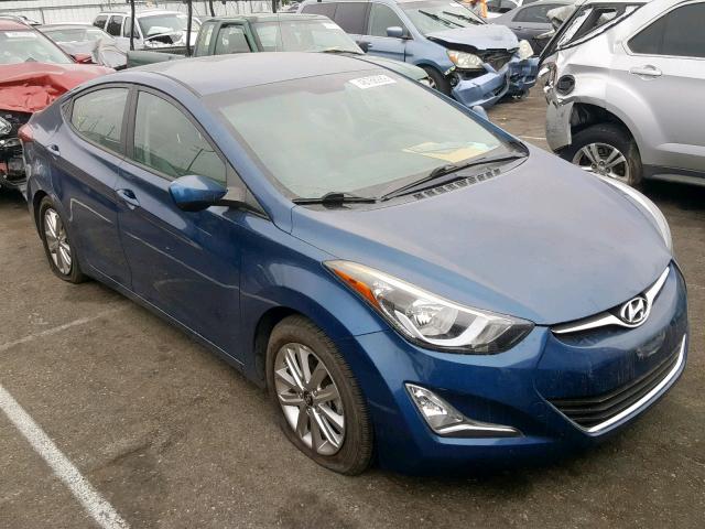 HYUNDAI ELANTRA SE 2016 kmhdh4ae9gu584618