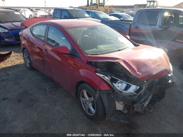 HYUNDAI ELANTRA 2016 kmhdh4ae9gu584666