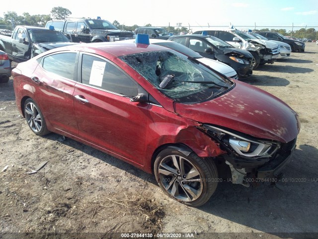 HYUNDAI ELANTRA 2016 kmhdh4ae9gu587812