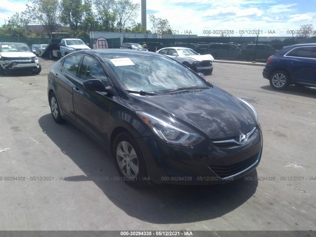 HYUNDAI ELANTRA 2016 kmhdh4ae9gu601935