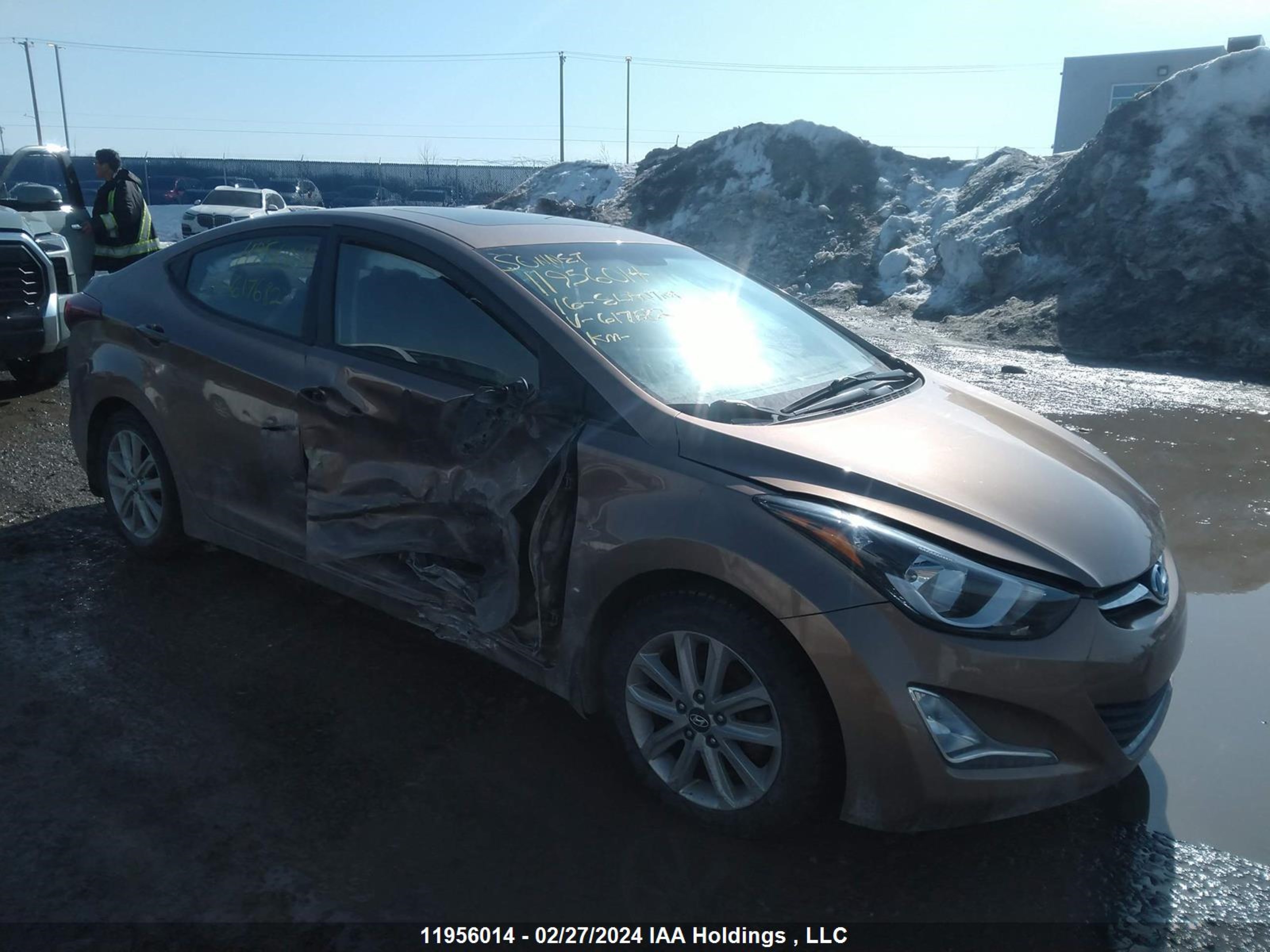 HYUNDAI ELANTRA 2016 kmhdh4ae9gu617682