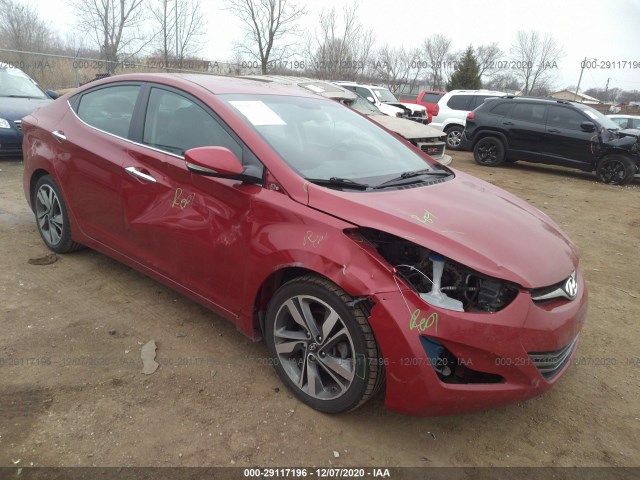 HYUNDAI ELANTRA 2016 kmhdh4ae9gu620954