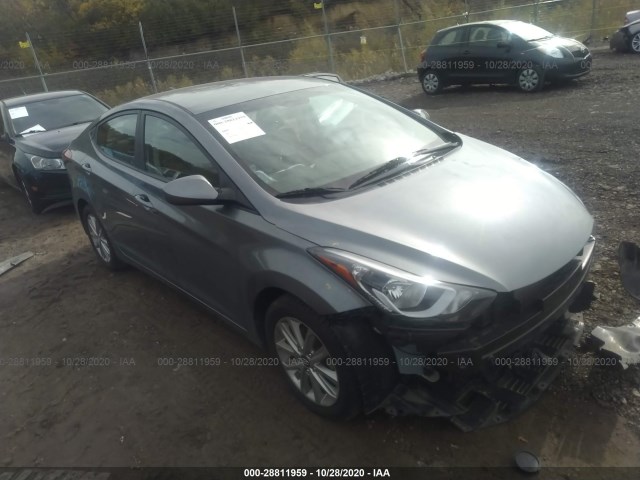 HYUNDAI ELANTRA 2016 kmhdh4ae9gu621330