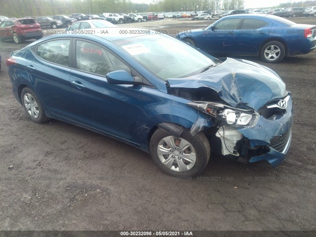 HYUNDAI ELANTRA 2016 kmhdh4ae9gu643683