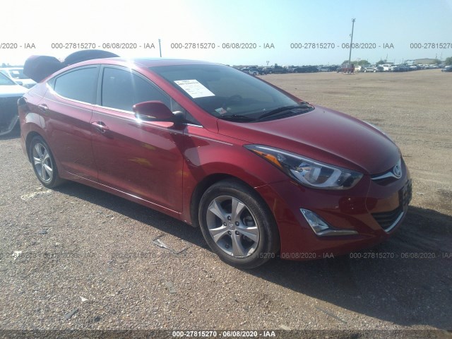 HYUNDAI ELANTRA 2016 kmhdh4ae9gu645529