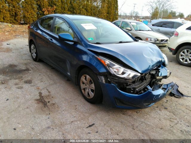 HYUNDAI ELANTRA 2016 kmhdh4ae9gu655834