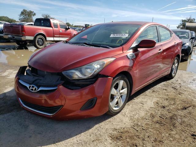 HYUNDAI ELANTRA 2011 kmhdh4aexbu087067