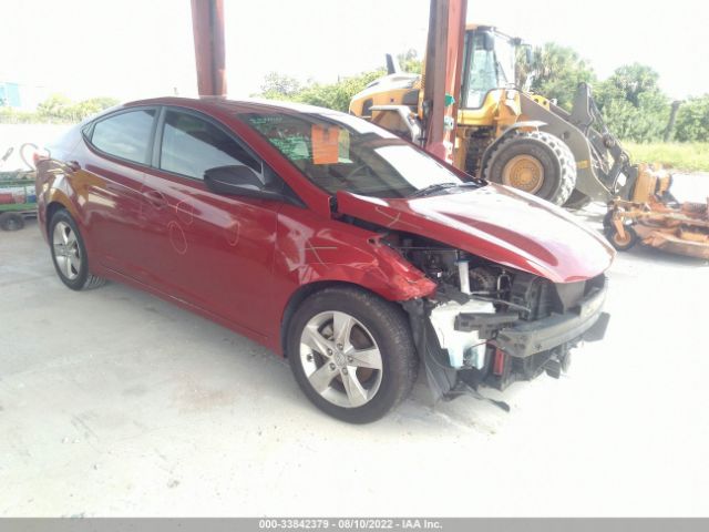 HYUNDAI ELANTRA 2011 kmhdh4aexbu093628