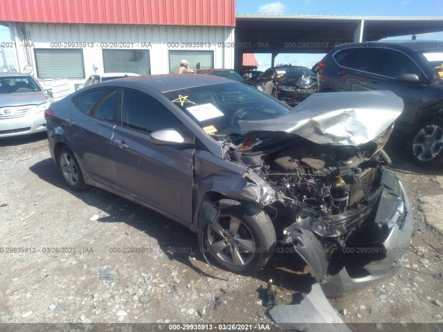 HYUNDAI ELANTRA 2011 kmhdh4aexbu095668