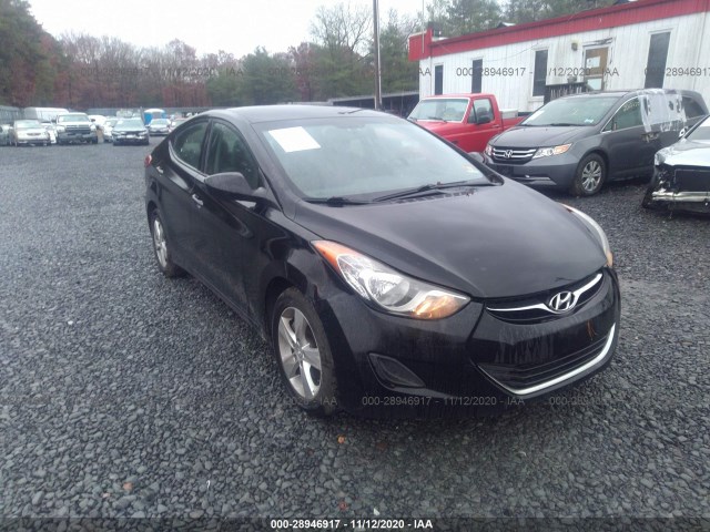 HYUNDAI ELANTRA 2011 kmhdh4aexbu117605