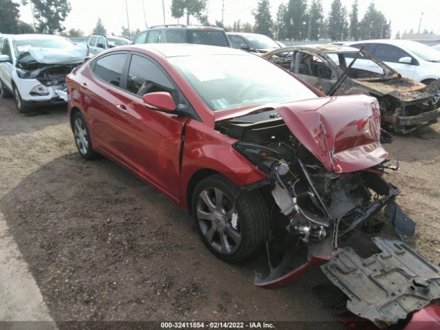 HYUNDAI ELANTRA 2011 kmhdh4aexbu156002