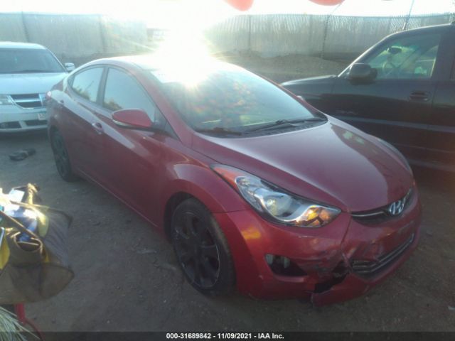 HYUNDAI ELANTRA 2011 kmhdh4aexbu167601