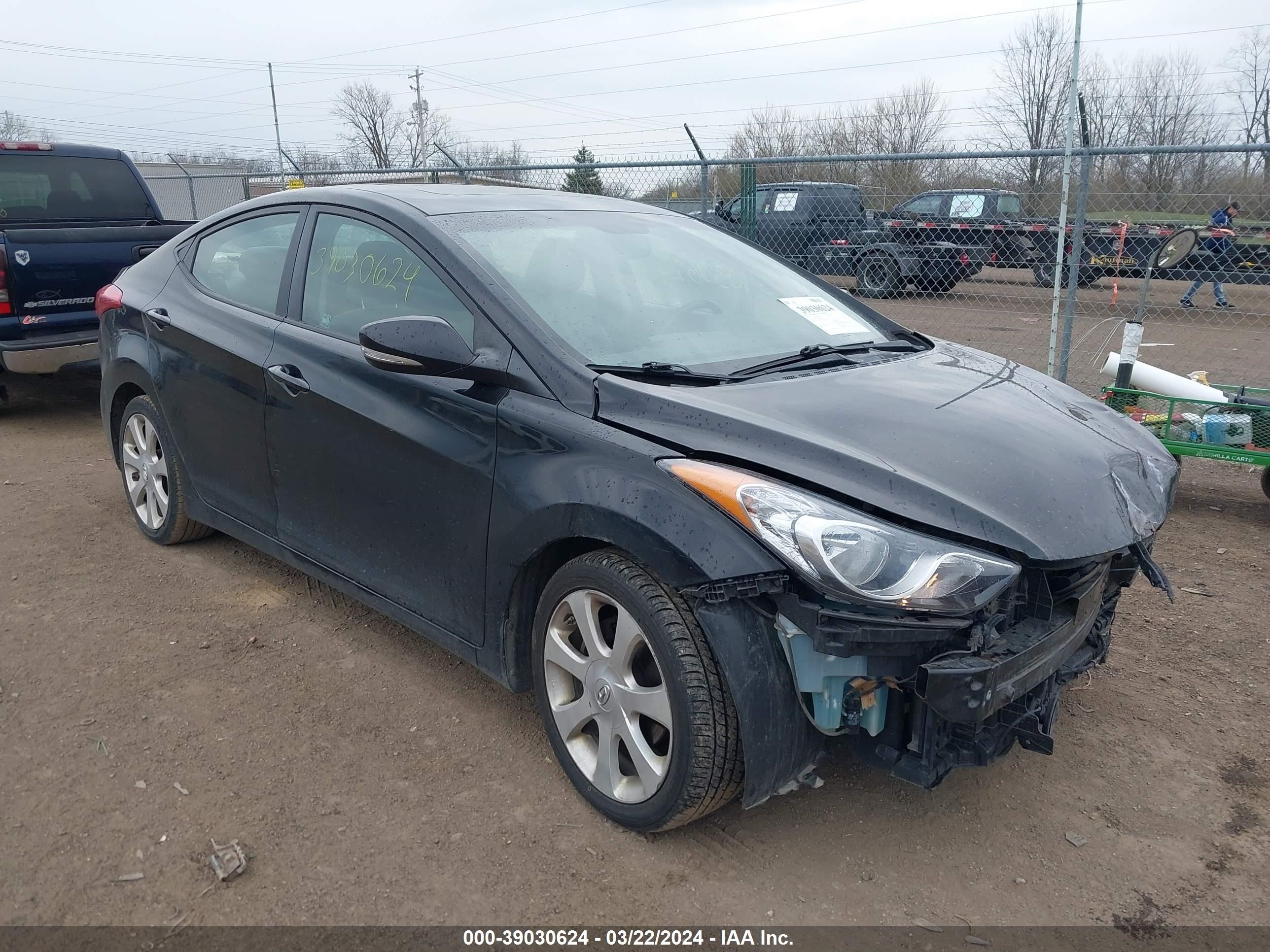 HYUNDAI ELANTRA 2011 kmhdh4aexbu169476