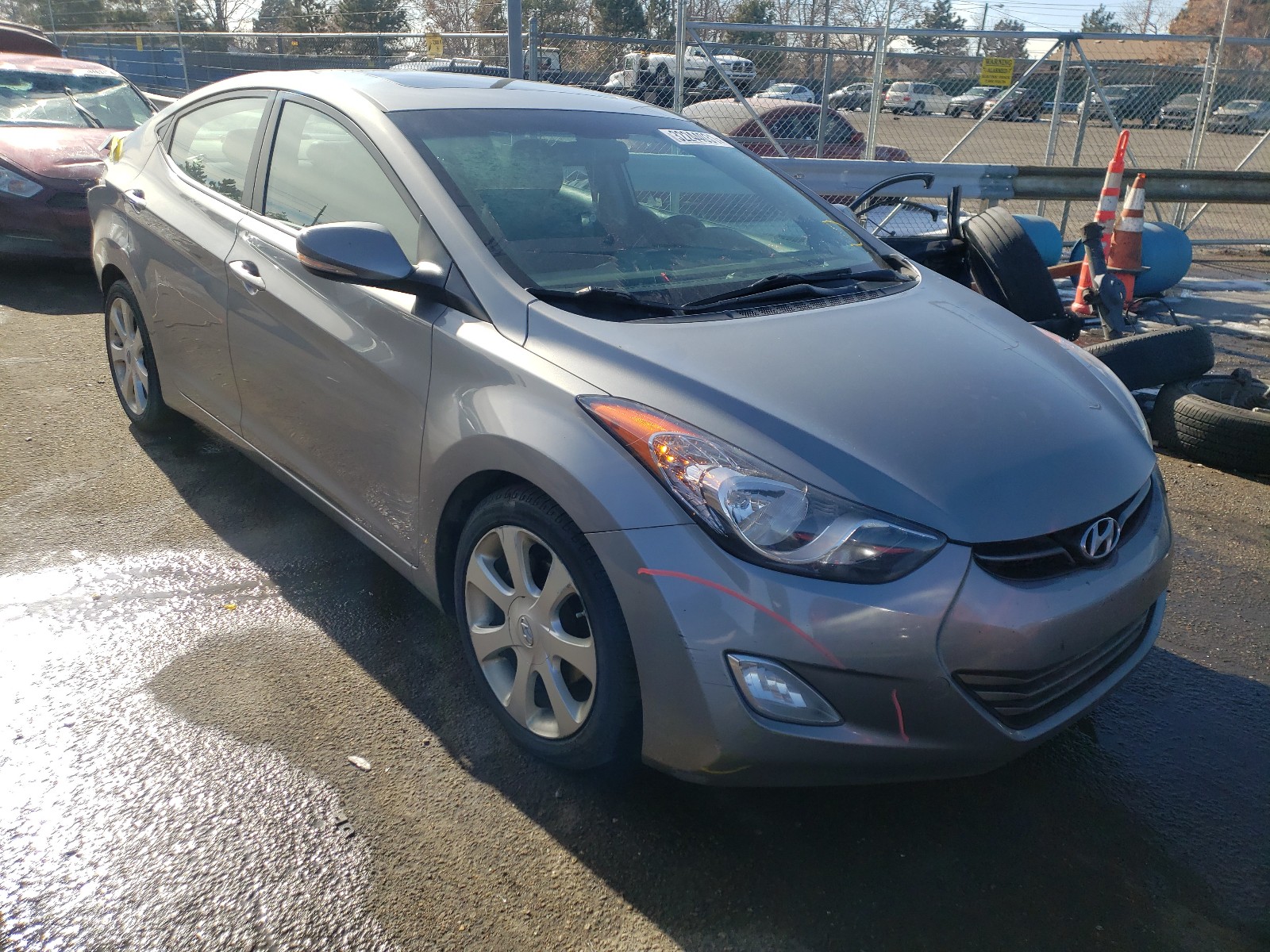 HYUNDAI ELANTRA GL 2012 kmhdh4aexcu192757