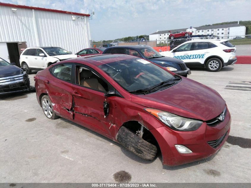 HYUNDAI ELANTRA 2012 kmhdh4aexcu205930