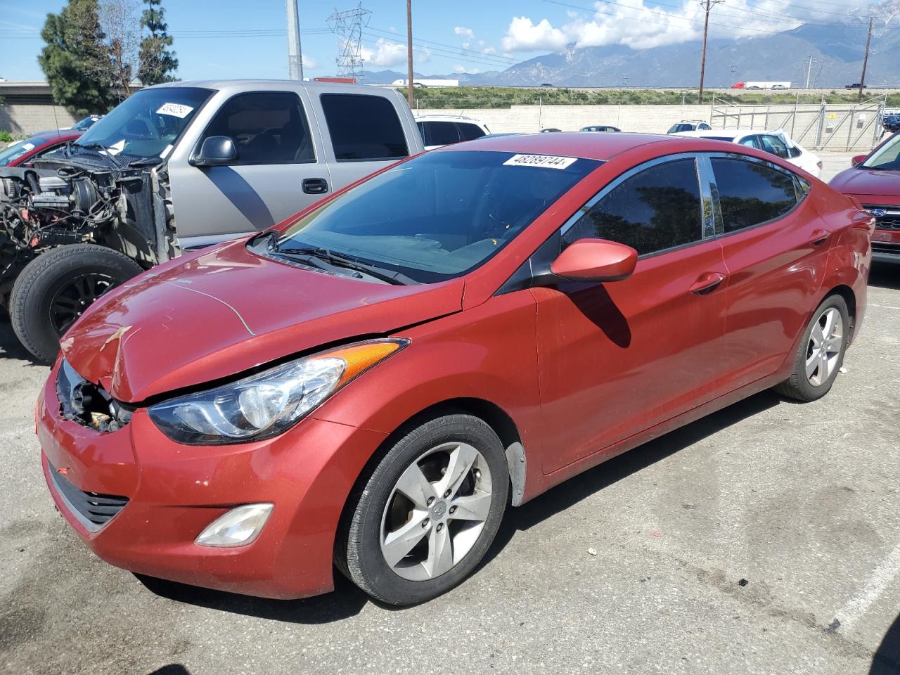 HYUNDAI ELANTRA 2012 kmhdh4aexcu234022