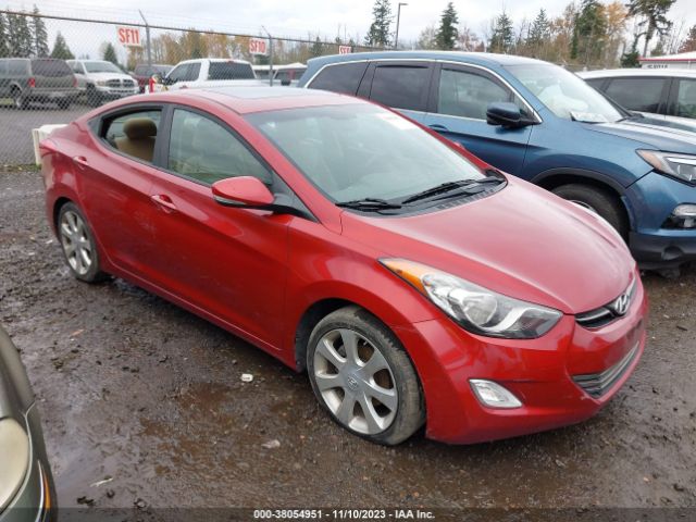 HYUNDAI ELANTRA 2012 kmhdh4aexcu255579