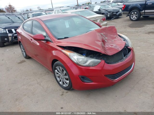 HYUNDAI ELANTRA 2012 kmhdh4aexcu264976