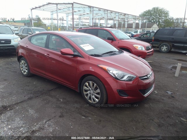 HYUNDAI ELANTRA 2012 kmhdh4aexcu277372