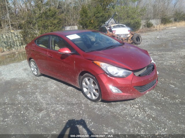 HYUNDAI ELANTRA 2012 kmhdh4aexcu288095