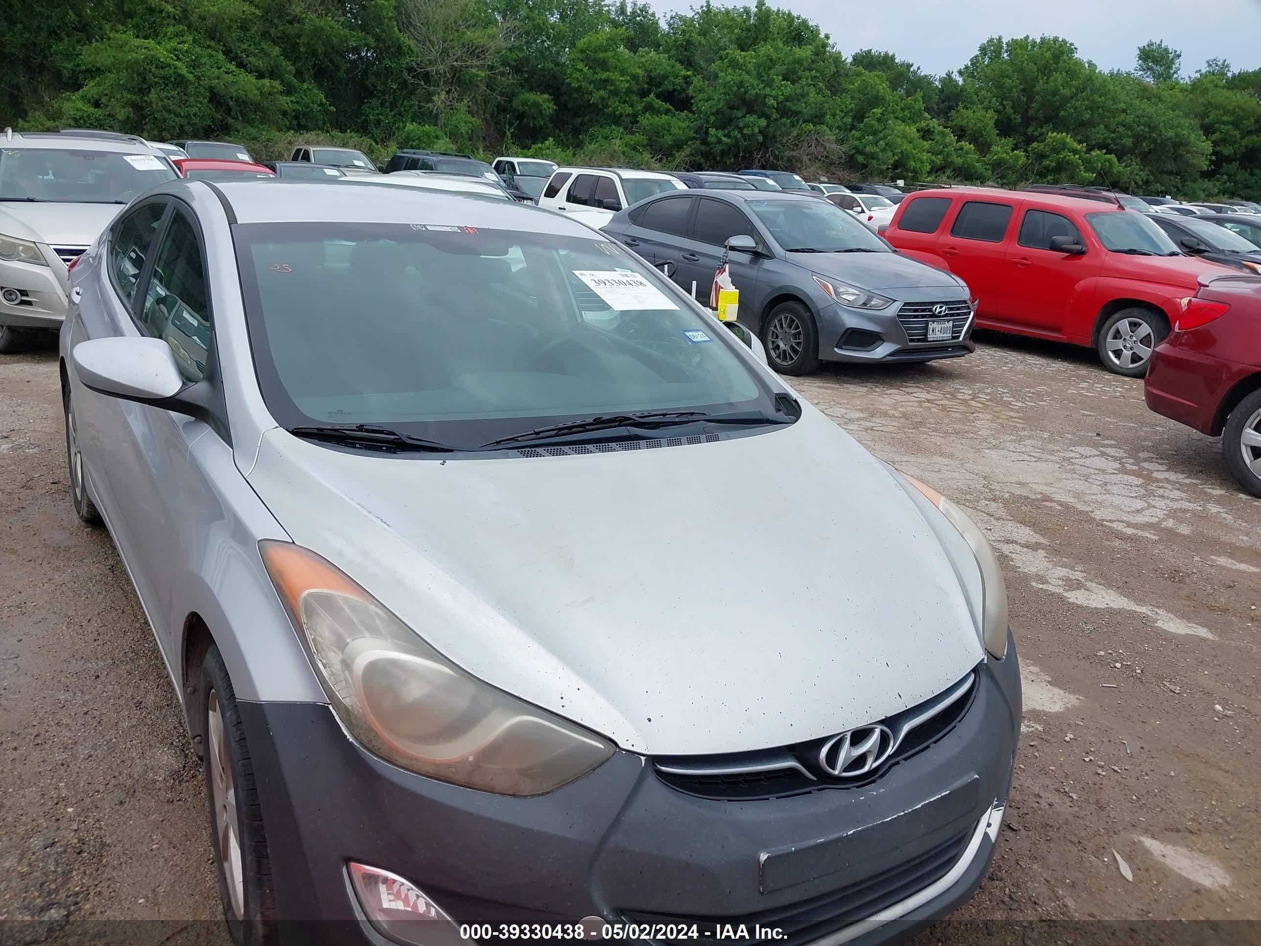 HYUNDAI ELANTRA 2012 kmhdh4aexcu293099