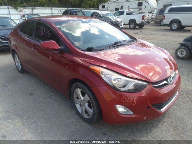 HYUNDAI ELANTRA 2012 kmhdh4aexcu313464