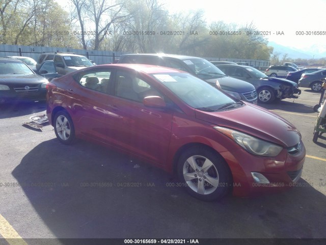 HYUNDAI ELANTRA 2012 kmhdh4aexcu346433