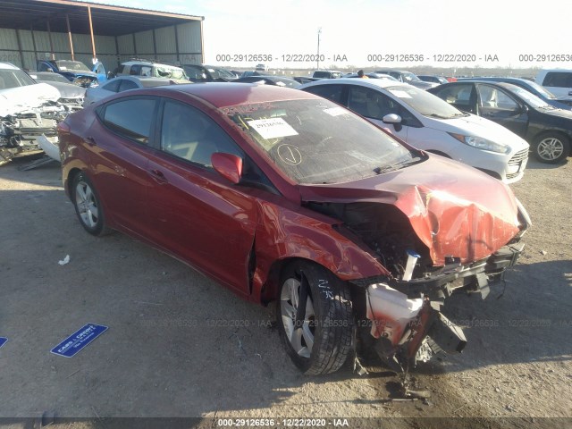 HYUNDAI ELANTRA 2012 kmhdh4aexcu432955