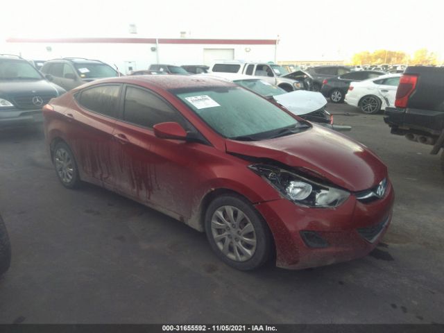 HYUNDAI ELANTRA 2012 kmhdh4aexcu446161