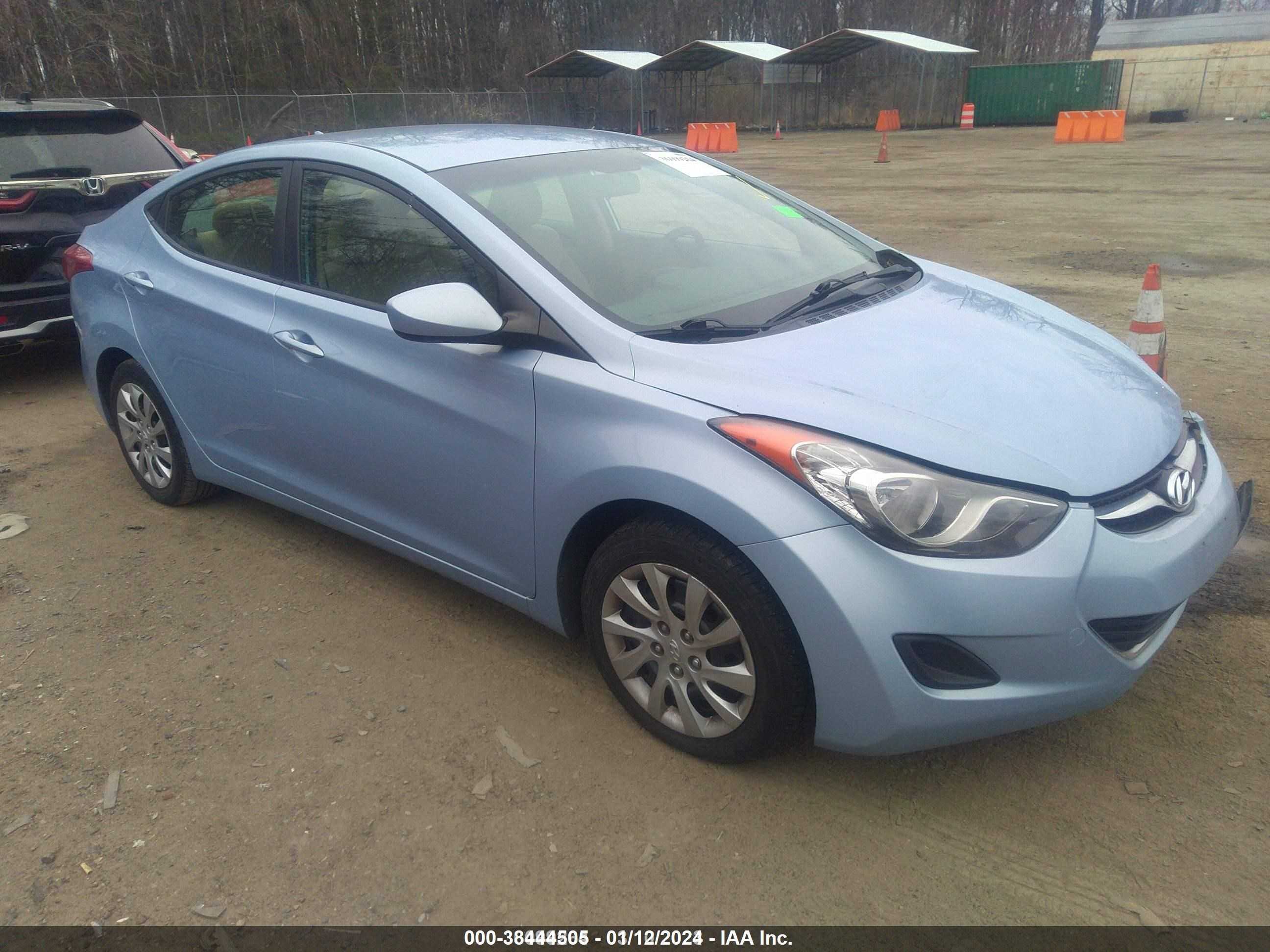 HYUNDAI ELANTRA 2012 kmhdh4aexcu466491