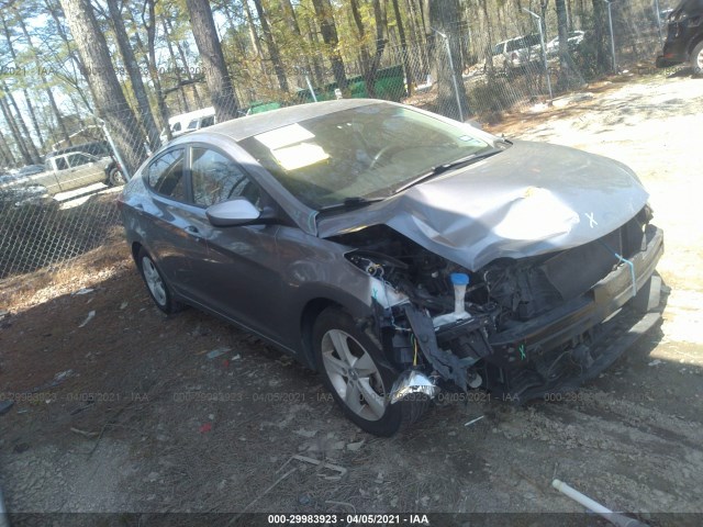 HYUNDAI ELANTRA 2013 kmhdh4aexdu014610