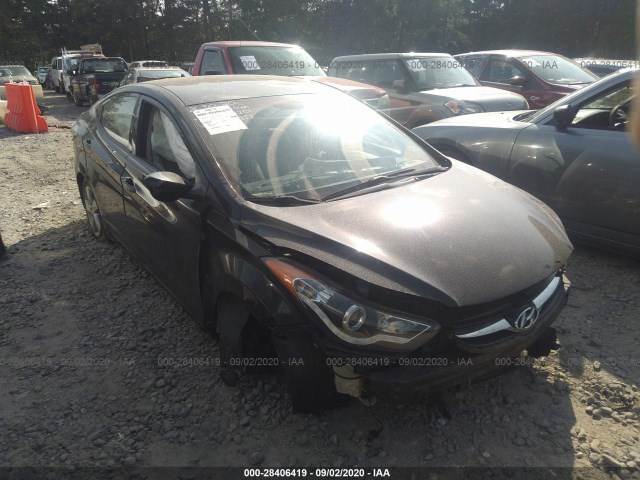 HYUNDAI ELANTRA 2013 kmhdh4aexdu024893