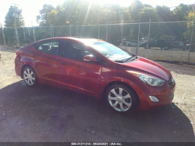 HYUNDAI ELANTRA 2013 kmhdh4aexdu505632