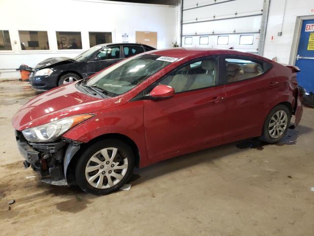 HYUNDAI ELANTRA GL 2013 kmhdh4aexdu519451