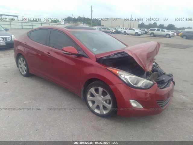 HYUNDAI ELANTRA 2013 kmhdh4aexdu520387