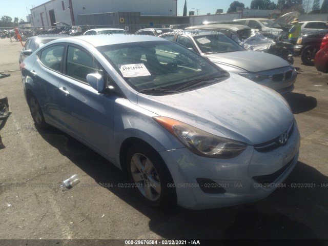 HYUNDAI ELANTRA 2013 kmhdh4aexdu525525