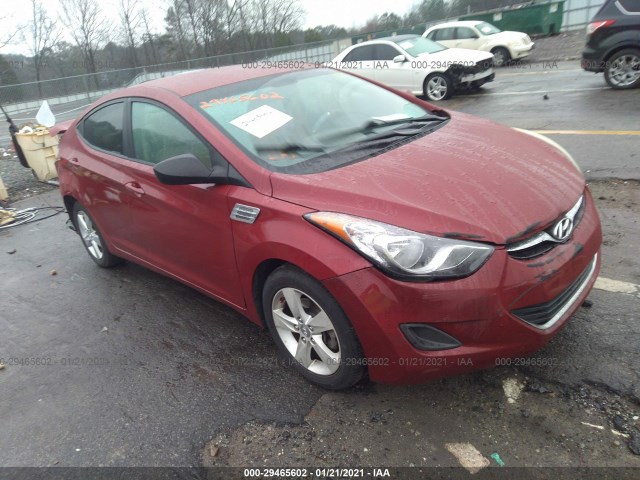 HYUNDAI ELANTRA 2013 kmhdh4aexdu597258