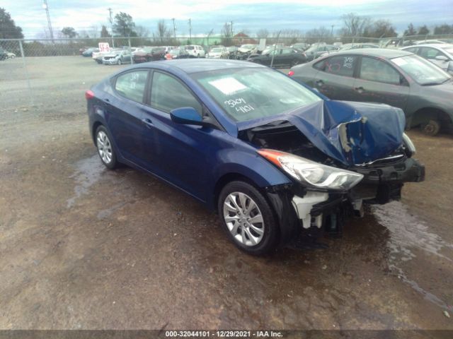 HYUNDAI ELANTRA 2013 kmhdh4aexdu600983