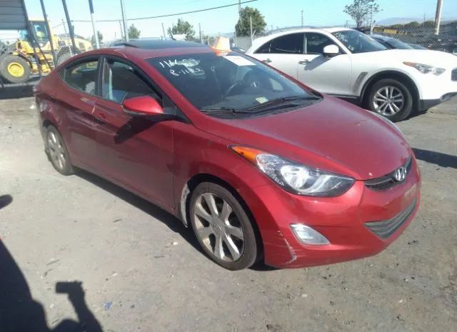 HYUNDAI ELANTRA 2013 kmhdh4aexdu607271