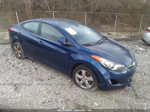 HYUNDAI ELANTRA 2013 kmhdh4aexdu620344