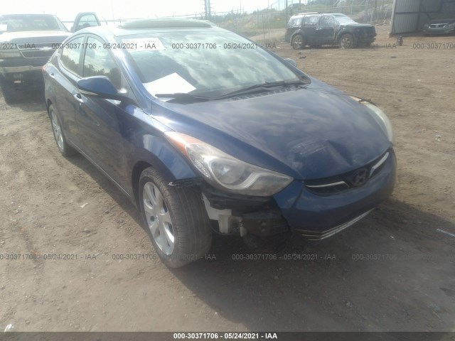 HYUNDAI ELANTRA 2013 kmhdh4aexdu627505