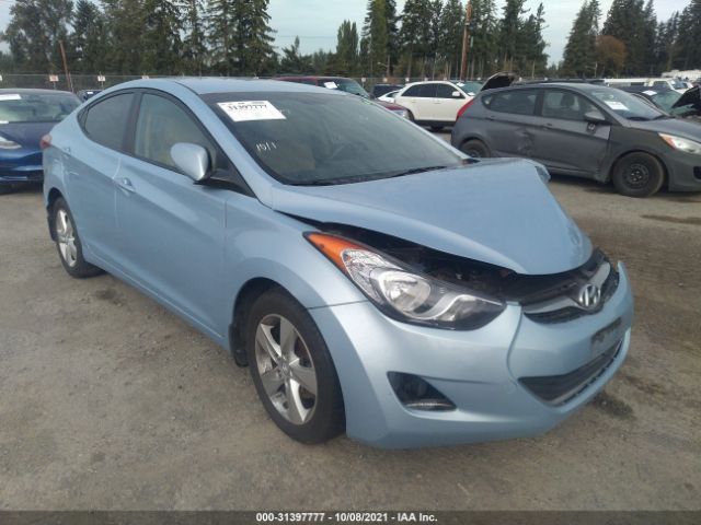 HYUNDAI ELANTRA 2013 kmhdh4aexdu630100