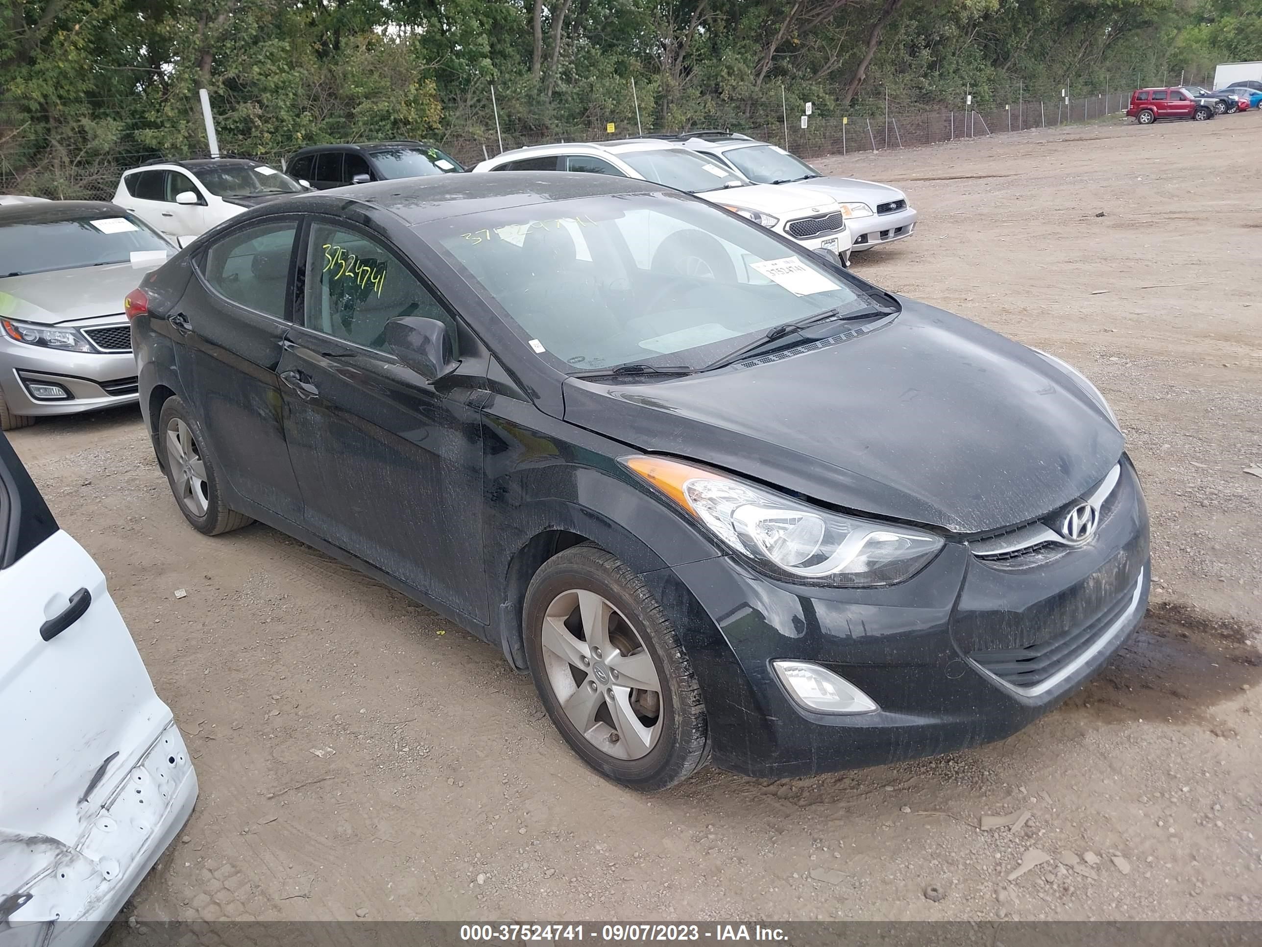 HYUNDAI ELANTRA 2013 kmhdh4aexdu668040