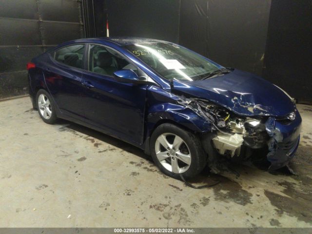 HYUNDAI ELANTRA 2013 kmhdh4aexdu681502