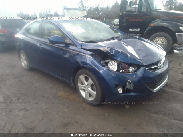 HYUNDAI ELANTRA 2013 kmhdh4aexdu711176