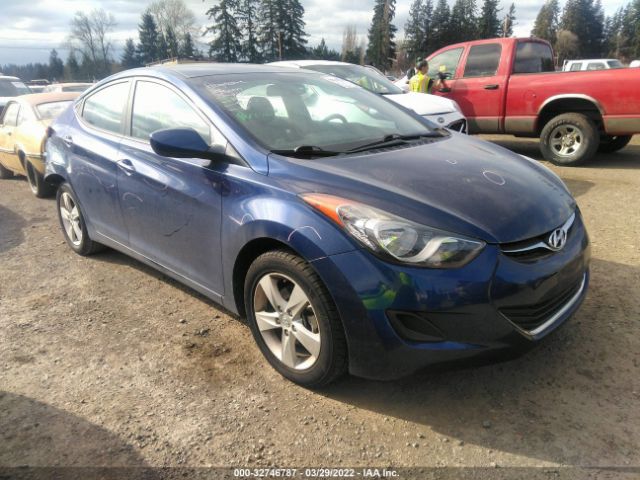 HYUNDAI ELANTRA 2013 kmhdh4aexdu721304