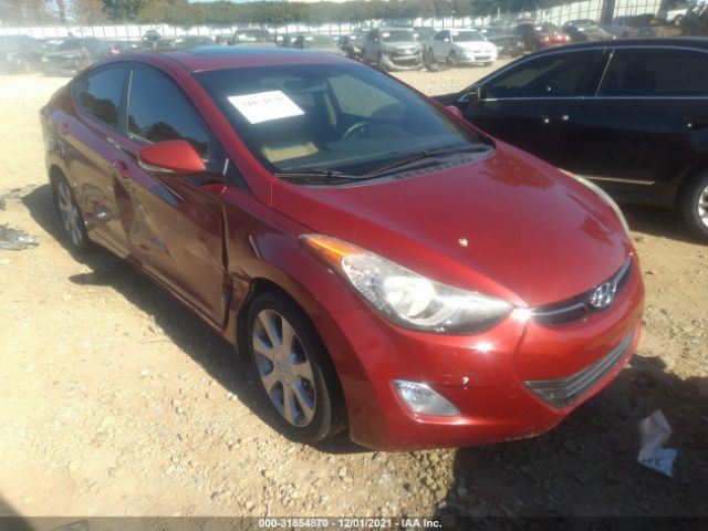 HYUNDAI ELANTRA 2013 kmhdh4aexdu741147