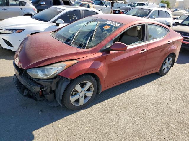 HYUNDAI ELANTRA 2013 kmhdh4aexdu752391