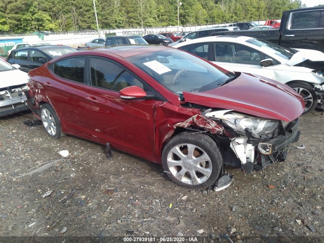 HYUNDAI ELANTRA 2013 kmhdh4aexdu779333