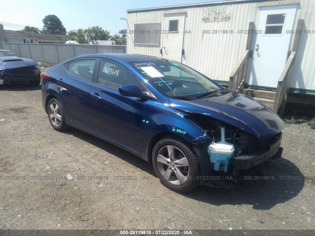 HYUNDAI ELANTRA 2013 kmhdh4aexdu784614